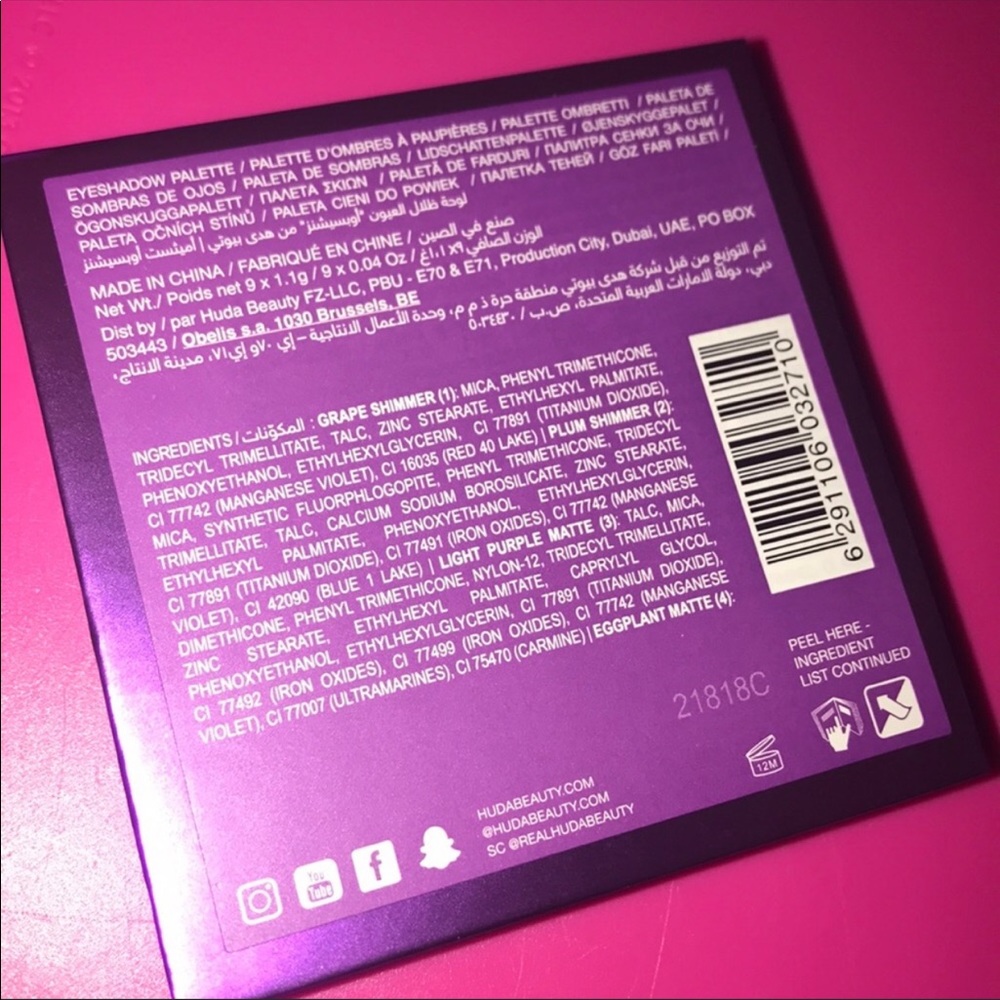 🎁XTREME BLOWOUT🎁‼️LAST ONE‼️🆕💜 AMETHYST OBSESSIONS Palette - Picture 6 of 6